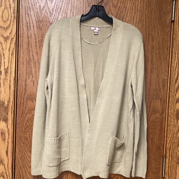 Sweaters - Tan Cardigan